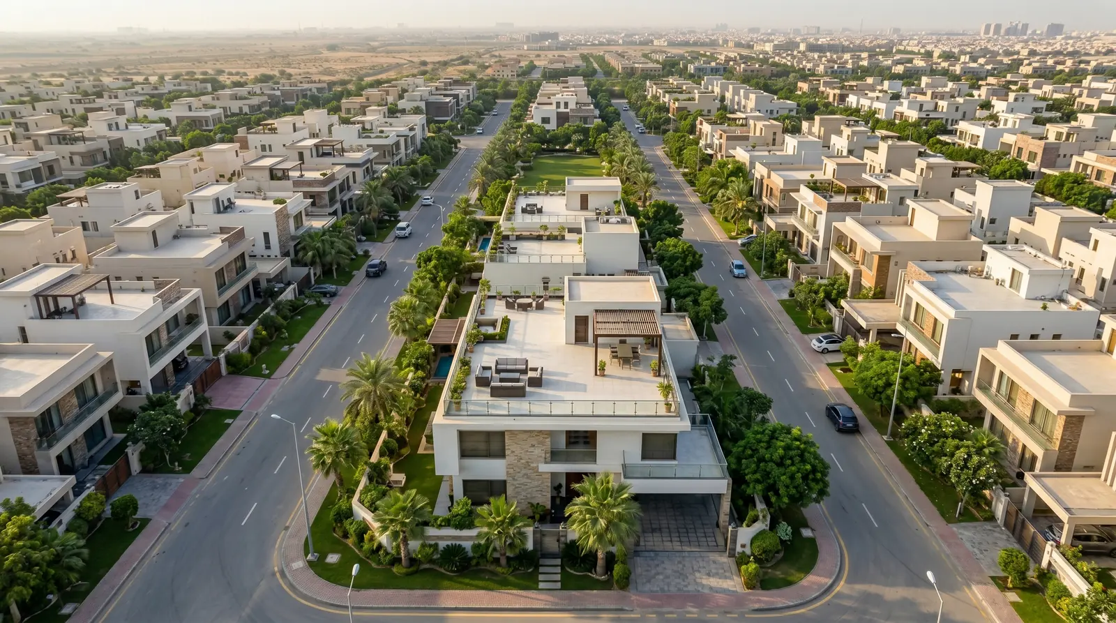 Modern courtyard villa