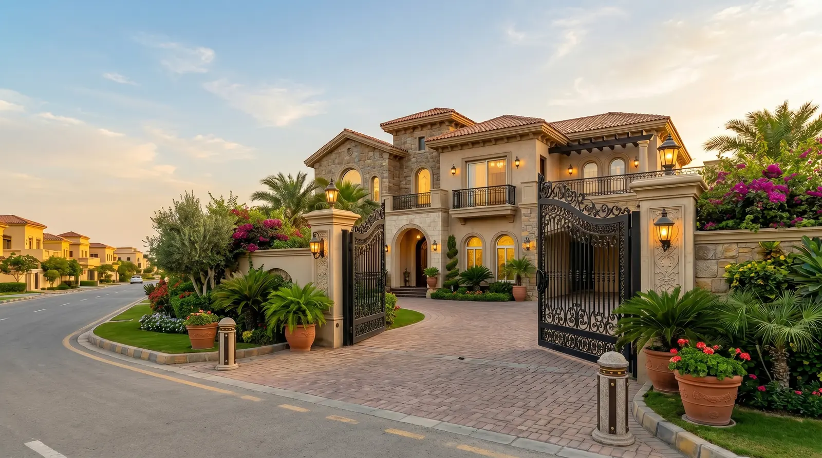 Family home front elevation